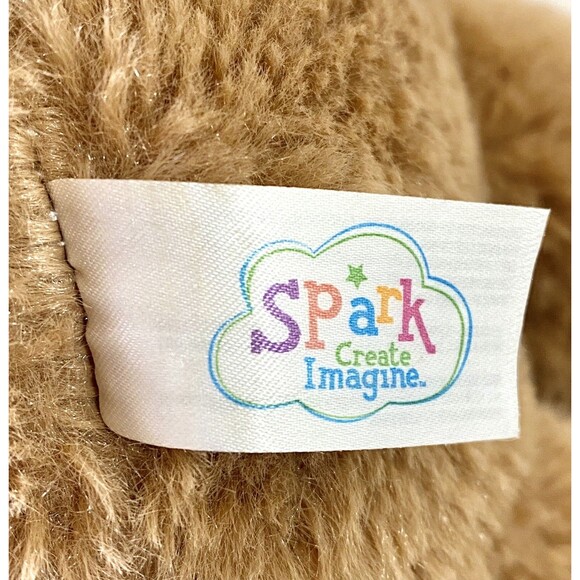 Moose Plush Baby Toy Crinkle Ears Buffalo Plaid Spark Create - Picture 4 of 4